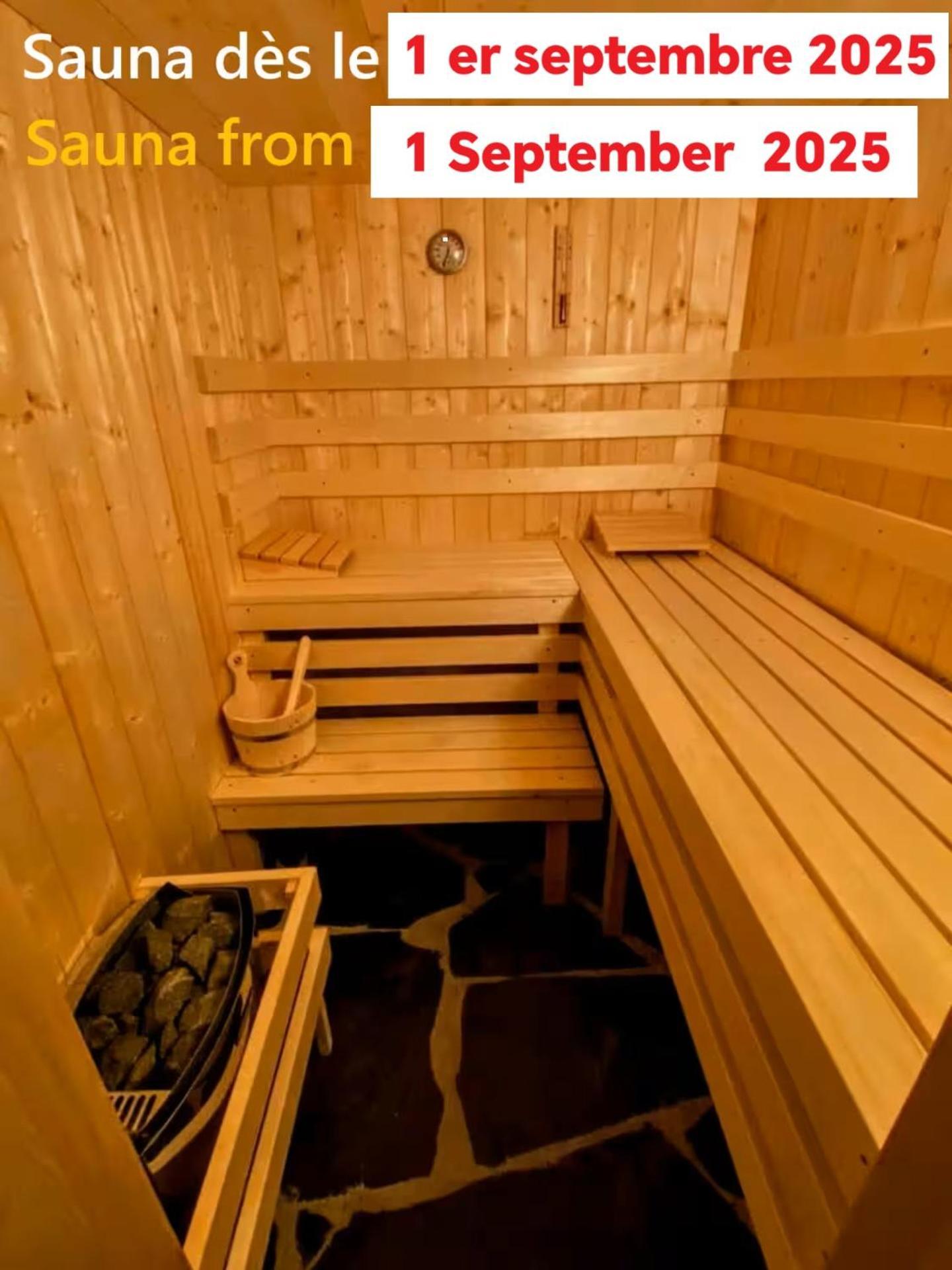 Chez Leon, Jacuzzi Et Sauna Des Le 1Er Septembre 2025 Samoëns Esterno foto